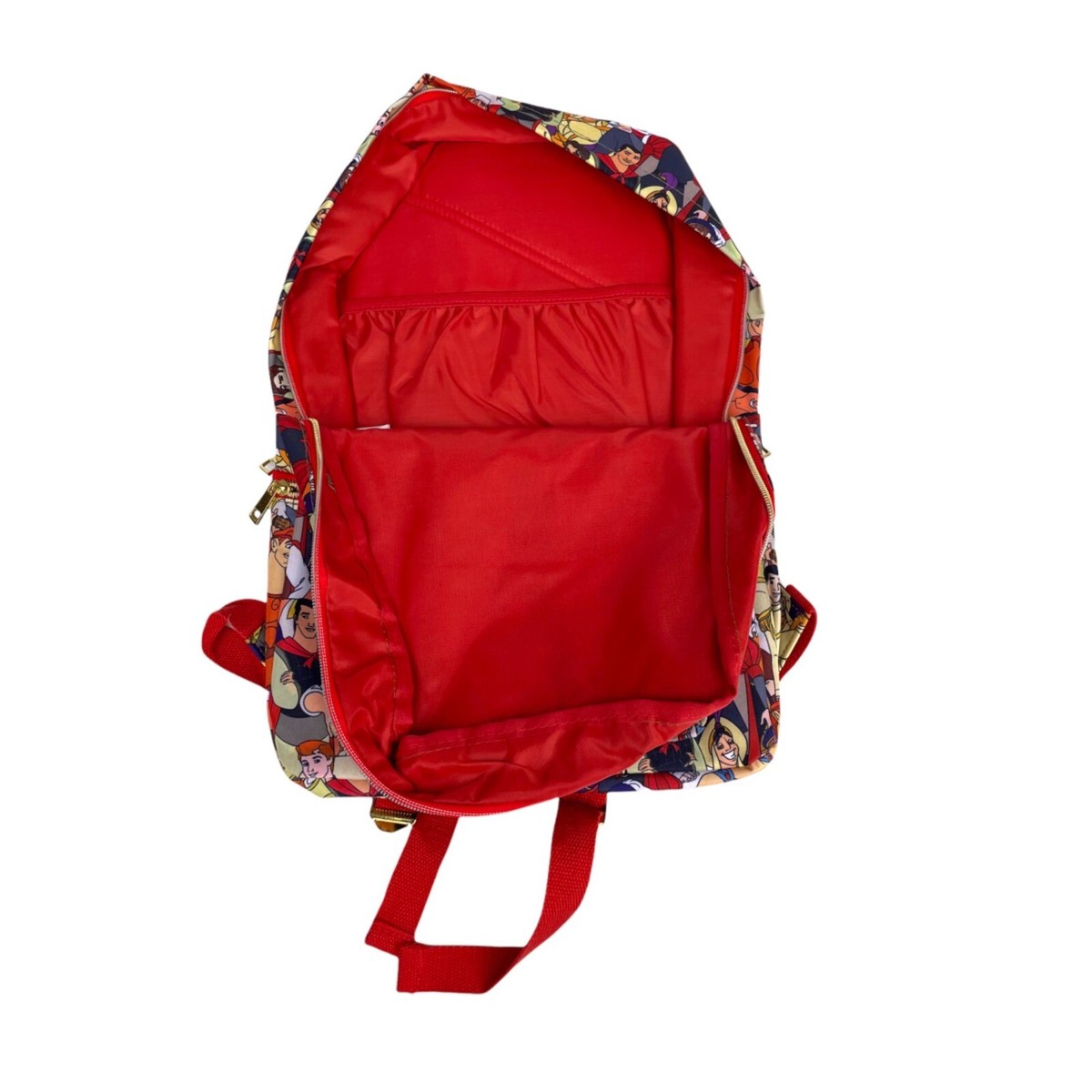 Disneyana Oh My Disney Backpack Heroes Prince Charming Beast Eric Aladdin Disney Store Oh My Disney Prince Charming Aladdin Hercules  main image 2