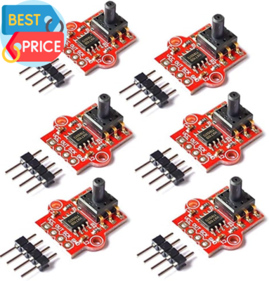 #ad 6Pcs 3.3 5V Digital Barometric Air Pressure Sensor Module Liquid Water Level Con $18.71