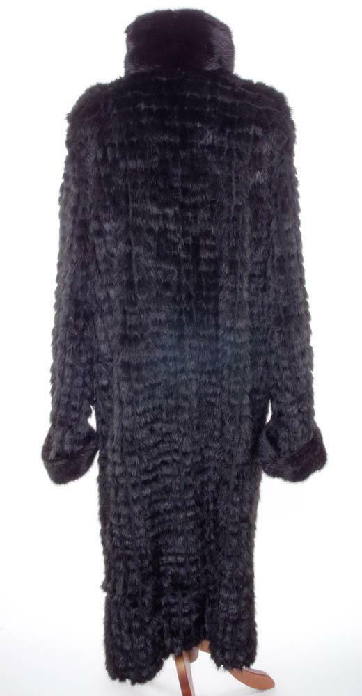 ALTRA Cappotto di pelliccia di visone tagliato lussuoso SAGA VISONE UK 14 16 US 12 14 EU 40 46 INCONTAMINATO