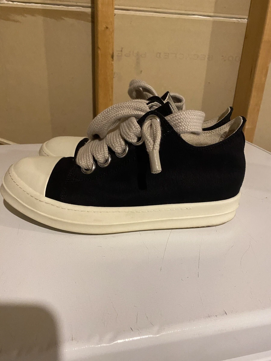 rick owens Drkshdw jumbo lace ramones size 44 | eBay