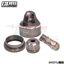GPM Aluminum 7075 Shock cap and shock end set For LOSI 1/4 Promoto-MX Motorcycle