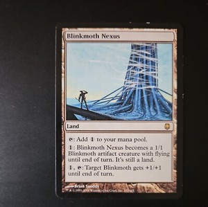 BLINKMOTH NEXUS - Rare Land - Darksteel - LP - Magic the gathering