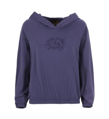 E9 Naty women lightweight long sleeve shirt with hood for women provence