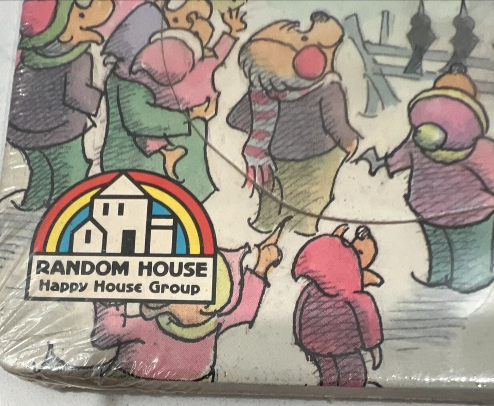 VTG 1980 Random House The Berenstain Bears Christmas Tree Puzzle Sealed New - Image 4 of 4