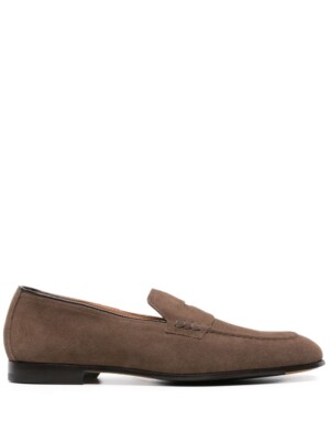 Doucal\'s - Italian Loafers in Brown Suede - MSRP $510.00 - Various Sizes - BNIB Men main image 4
