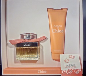 chloe roses gift set