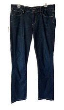 Citizens of Humanity Ava Low Rise Straight Leg Jeans Size 30 Dark Wash