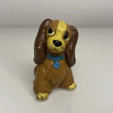 Disney Lady and the Tramp Vintage Figure Bully Bullyland 1982 Toy Made Germany