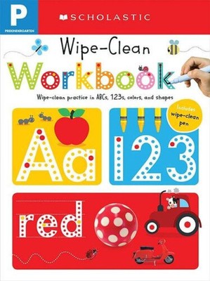 Pre-K Wipe-Clean Workbook: Scholastic Early Learners (Wipe-Clean Workbook)
