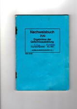 NVA - Original - Nachweisbuch FlaRak-Zuges + Ergebnisse der Gefechtsausbildung 
