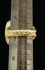 DAVID YURMAN 18K Yellow Gold Albion Ring 16.5mm Citrine & 3/8cttw Diamonds — photo 6