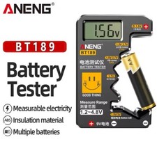 New Battery Tester Universal Volt Checker AAA AA C D 9V Button Cell