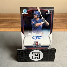 2023 Bowman Draft C.J. Kayfus Chrome Auto 1st Prospect #CDA-CKA Guardians