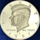 1997-S Kennedy Half Dollar Silver Choice DCAM Proof