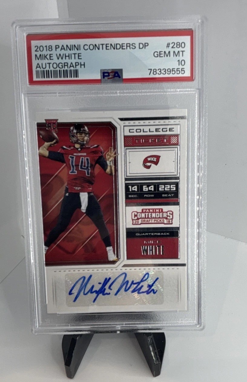 Mike White Panini Contenders Draft Picks #280 Autograph