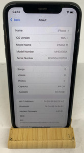 Apple iPhone 11 6,1" 64GB Grade C schwarz