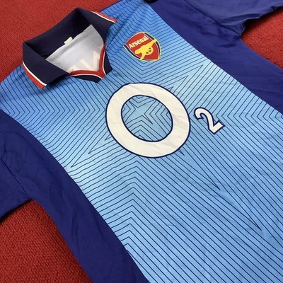 Vintage ARSENAL Fc Henry #14 2002/03 AWAY SOCCER JERSEY Medium | eBay