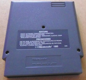 metroid espagnol jeu original nintendo nes version pal