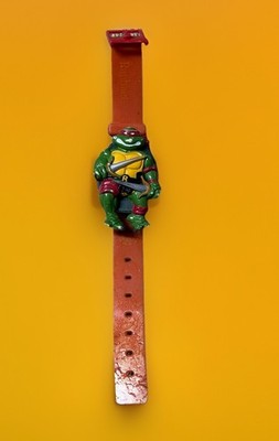 Vintage 1988 Teenage Mutant Ninja Turtles Digital Children s Watch - Raphael
