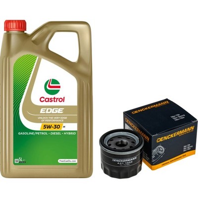Inspektionspaket Castrol EDGE 5W-30 M Engine 5L für Suzuki Ignis 1.2 Celerio
