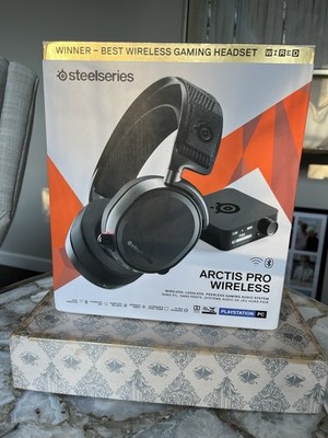SteelSeries Arctis Pro Wireless Headset Dual Battery Noise Cancel PlayStation PC