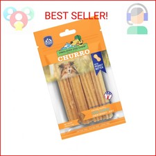 Himalayan Dog Chew Churro Yak Cheese Dog Chews, 100 Natural, Long Lasting, Glut