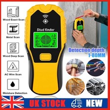 5 In 1 Wall Stud Finder Lcd Dispaly Electric Wood AC Wire Metal Studs Detector