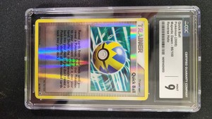 Pokemon Quick Ball 86/100 Majestic Dawn Reverse Holo