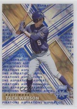2019 Panini Elite Extra Edition Aspirations Blue 41/75 Zach Watson #79 s3g