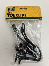 ATB TOE Clips For Bike Braided Nylon Straps Copper Canyon Cycling