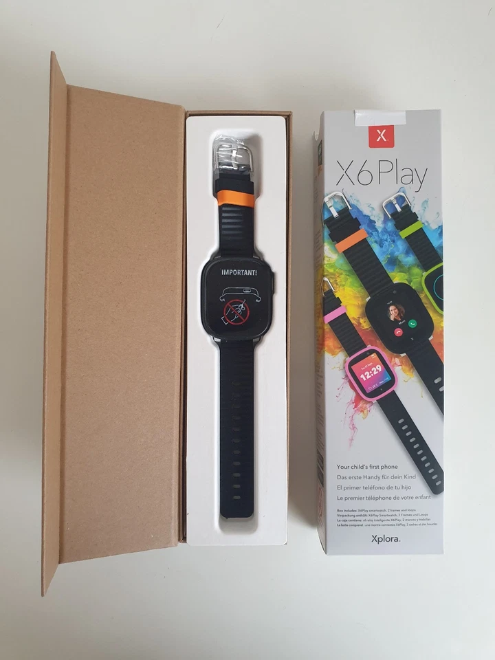 Xplora Kidswatch X6 Play eSIM 8GB Schwarz 4G IP68 GPS Kamera Smartwatch X6E Neu - Bild 4 von 4