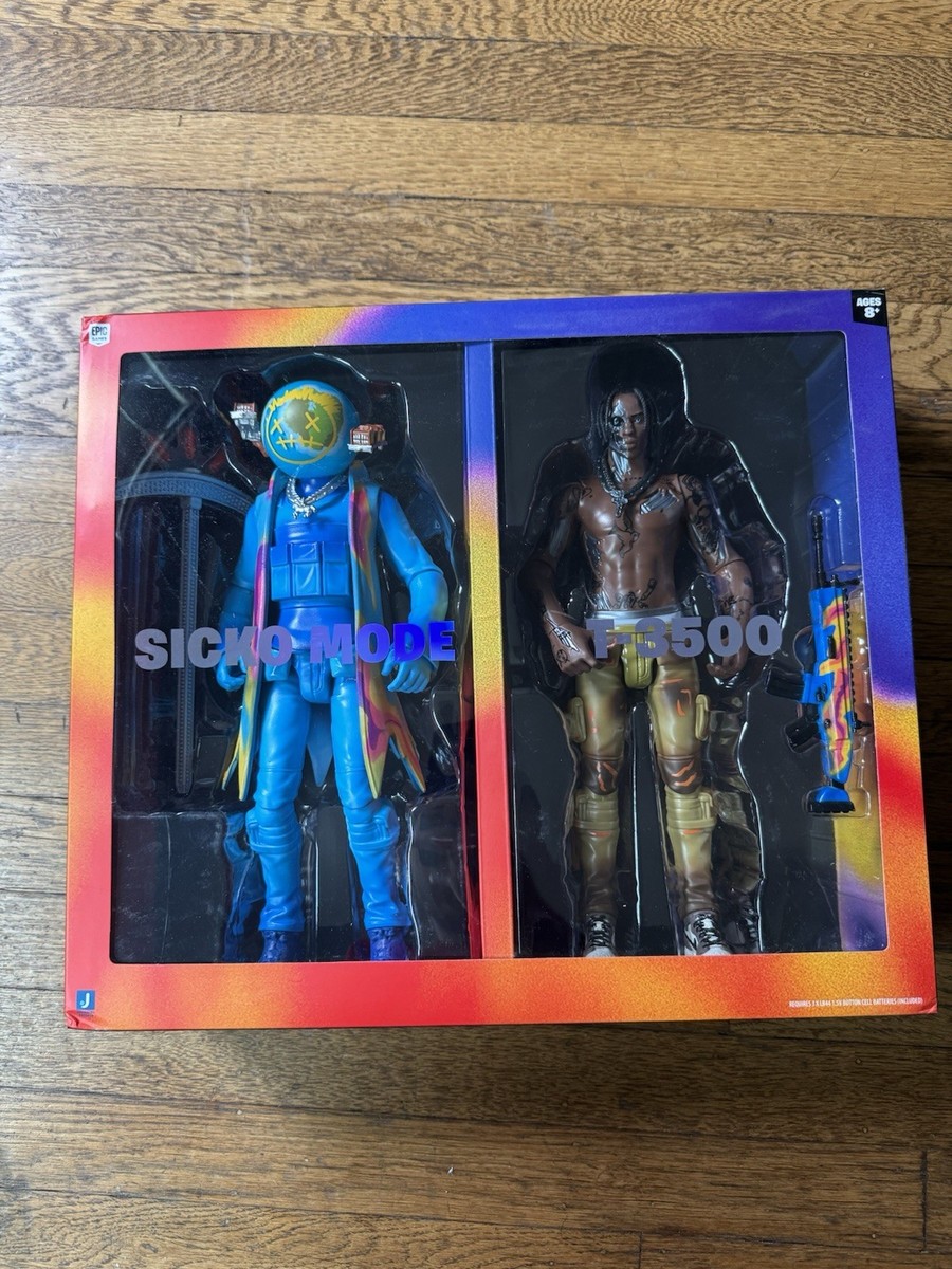 Jazwares Travis Scott Cactus Jack Fortnite 12 Inch Duo Jazwares Travis Scott Cactus Jack Fortnite 12 Inch Duo