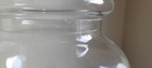 VTG Floral Etched Glass Pedestal Lidded Apothecary Cookie Candy Jar — photo 7