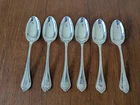 "Old Newbury" by Towle Sterling Silver Tea Spoons 5-3/4" - 1900 Mono - (6) Avail