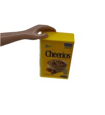 Cheerios Cereal Box Pretend Play Food Magnet Kids Toy Accessory Barbie B7-74