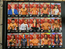 AEW 2021 Complete (40) Silver Main Features Set Upper Deck First Edition
