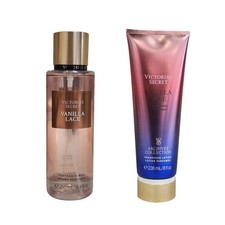 2 Victoria's Secret Vanilla Lace Fragrance Body Lotion Moisturizer 8 oz  Mist