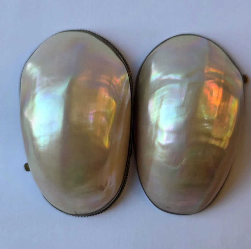 Chapelet Ancien Boîte En Nacre XIX - Photo 3/4