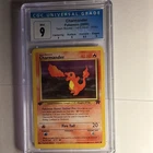 CGC 9 Charmander Team Rocket 1st Edition Regular Pokemon Card English 2000 50/82