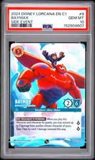 DISNEY LORCANA EN C1-LORCANA CHALLENGE PROMO BAYMAX - ARMORED COMPANION PSA 10