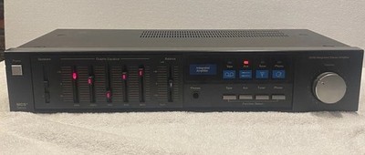 MCS 683-2248A Integrated Stereo Amplifier EQ Vintage Japan Works Great