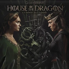 Trends International,  Game of Thrones House of Dragon 2026 Wall Calendar, 12''