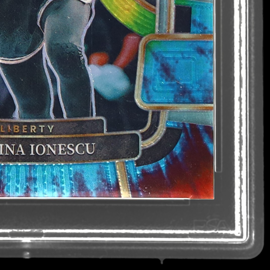 2024-25 Panini Select Wnba Sabrina Ionescu #63 PSA 10 Concourse Tie-dye Prizm view 7