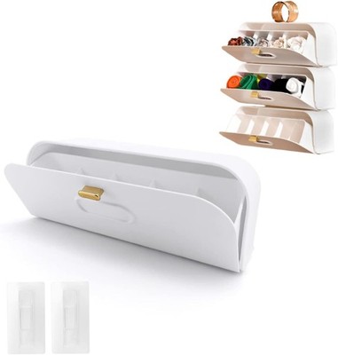 Underwear Socks Storage Box Multifunctional Storage Box Plastic Wall Mount