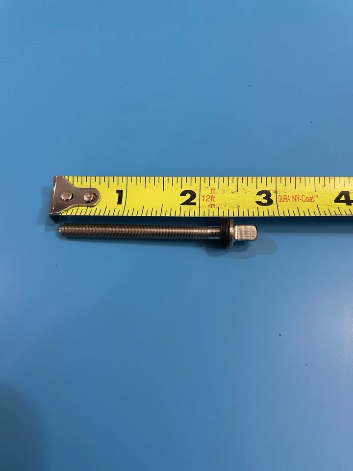 DW Collectors Series Tom Drum Lugs 12 Gold Lugs & True Pitch Tension Rods Mint - Image 3 of 4