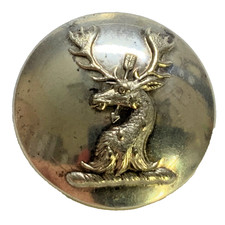 JOHN FOSTER of HORMBY CASTLE STAG w ARROW 25mm SP LIVERY COAT BUTTON c 1840  NOS