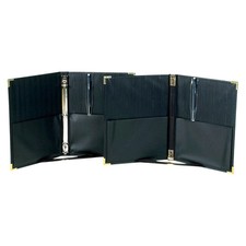 Marlo Concert Choral Folder 9-1/4 x 12" w/Elastic Stays, Pockets, Brass Corners