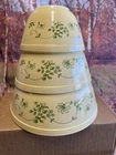 Pyrex Vintage "Shenandoah" Nesting Mixing Bowl Set Of 3 #'s 401, 402, 403 VGC