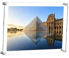  11x14 Acrylic Wall Mount Floating Picture Frame,Collage Photo 11x14 inch