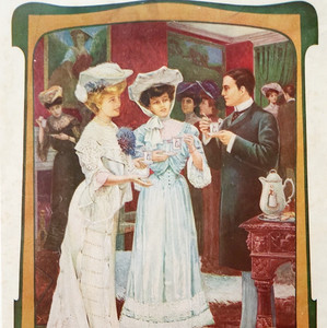 1905 Walter Baker Cocoa Advertisement At Home Dorchester Massachusetts Antique